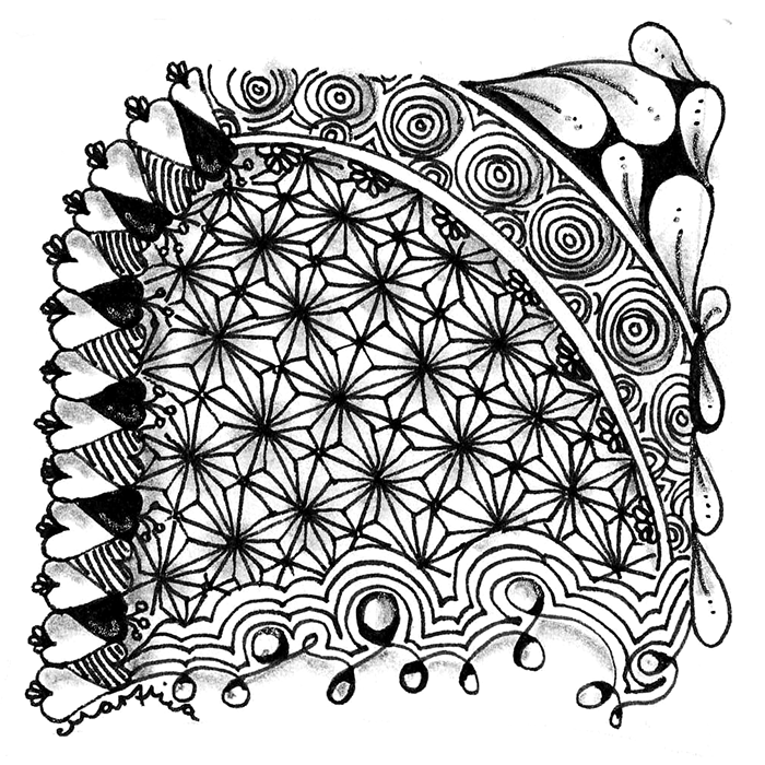 Zentangle Muster